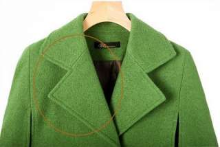 Girl Favorite Celeb Picks Beauty Green Cape Coat S/M/L  