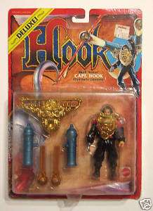 Hook CAPT. HOOK Deluxe Action Figure Peter Pan 1991 MOC  