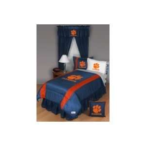  Clemson Tigers Full Comforter Solid or Sidelines