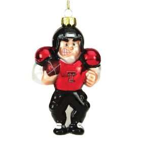   Raiders NCAA Glass Player Ornament (4 Caucasian): Sports & Outdoors