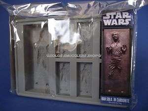   WARS Kotobukiya Han Solo in Carbonite Silicone Ice Tray New  