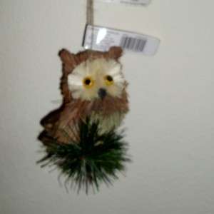   Christmas Tree Ornament * on a sprig of Pine with berries * NEW  