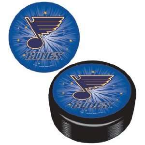  NHL St Louis Blues Logo Hockey Puck *SALE*: Sports 