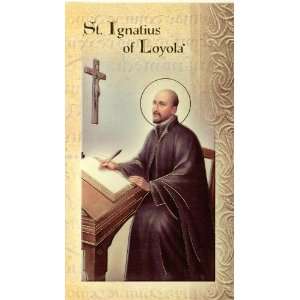  St. Ignatius Loyola Biography Card (500 183) (F5 452 