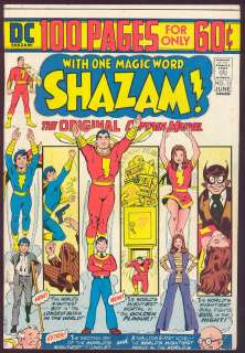 SHAZAM #12 Captain Marvel golden age comic books DC VF   