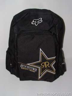 Brand New Fox Racing / Rockstar Golden Backpack !  