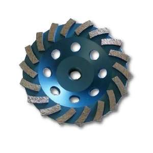   Spiral Turbo Grinding Cup Wheel Grit 30 For Concrete