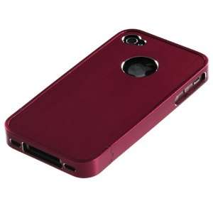  Red Ironside Shield with Chrome Coating Metal Cell Phones 