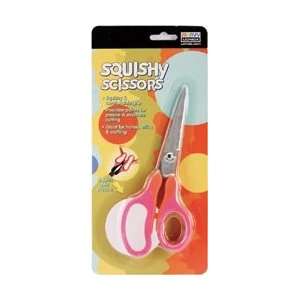  Squishy Scissors   Pink/Orange: Arts, Crafts & Sewing