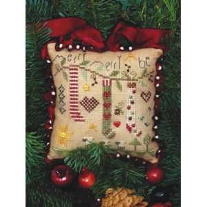  Merry Be Pin Cushion Kit (cross stitch): Arts, Crafts 