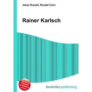 Rainer Karlsch Ronald Cohn Jesse Russell  Books