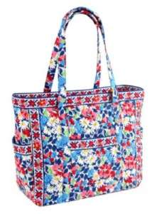 New vera Bradley Get Carried Away Summer Cottage Tote bag X Large 