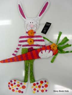SILVESTRI Bunny in Carrot Door Hanger Woltjer 20116174  