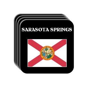 US State Flag   SARASOTA SPRINGS, Florida (FL) Set of 4 Mini Mousepad 