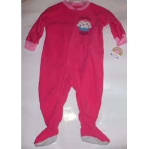    Carters Footed Pajamas Blanket Sleeper   12 Months Pink: Baby