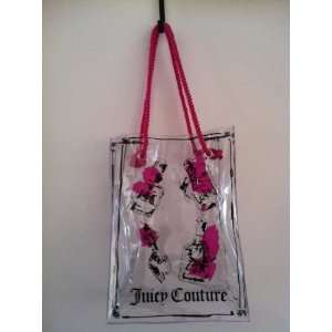  Juicy Couture Clear Plastic Tote Bag: Beauty