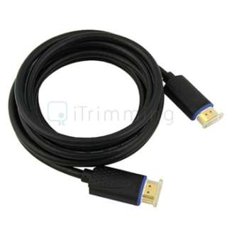 10 Ft 3m High Speed 1.4 HDMI Cable With Ethernet M/M Gold For HDTV PS3 
