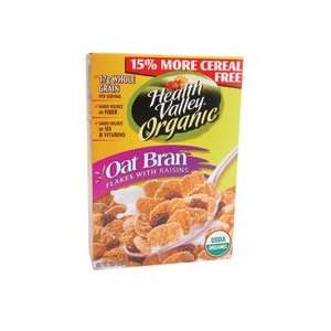 Health Valley, Cereal Flake Oat Br Rsn O, 13.8 OZ (Pack of 6)  