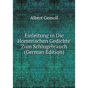   Schlugebrauch (German Edition) (9785875992995) Albert Gemoll Books