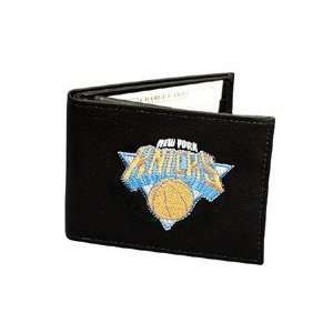 NBA Knicks Leather Billfold Wallet:  Sports & Outdoors