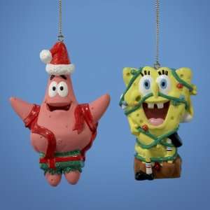   Pack of 24 Spongebob & Patrick Christmas Ornaments: Home & Kitchen