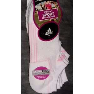   Womens Sport Performance 2 pair, No Show Socks with ClimaCool Sports