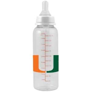  Miami Hurricanes 9 oz. Baby Bottle: Sports & Outdoors