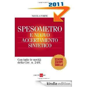 Spesometro e nuovo accertamento sintetico (Italian Edition) Nicola 