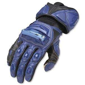  Teknic Speedstar Gloves   Large/Blue/Black Automotive