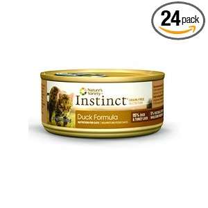 Instinct Grain Free Duck Formula Canned Cat Food by Natures Variety 