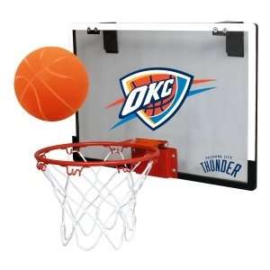  Oklahoma City Thunder NBA Basketball Backboard Hoop Set 