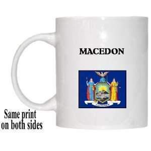  US State Flag   MACEDON, New York (NY) Mug Everything 