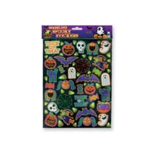  Spooky, Sparkling Halloween Stickers Case Pack 72