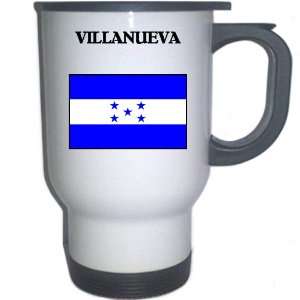 Honduras   VILLA NUEVA White Stainless Steel Mug
