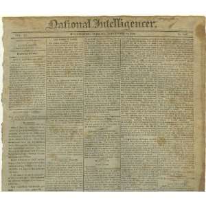   Early Printing of the Star Spangled Banner, 1814: Home & Kitchen