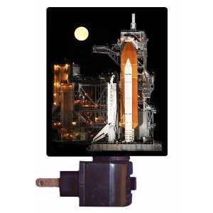  Space Night Light   Shuttle and Moon