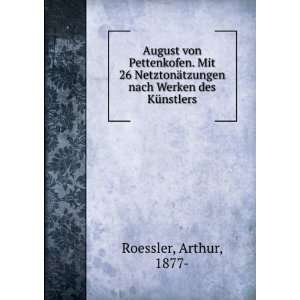   ¤tzungen nach Werken des KÃ¼nstlers Arthur, 1877  Roessler Books
