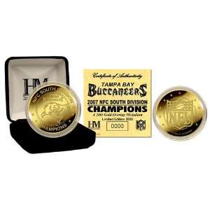   Bay Buccaneers NFC South Division Champions 24KT Gold Coin: Sports