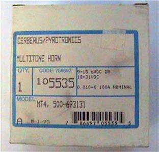 Cerberus Pyrotronics MT4 500 693131 Multitone Horn  