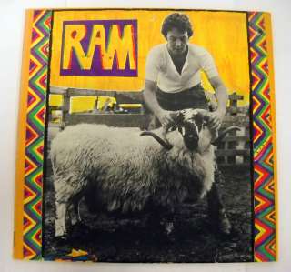   Paul And Linda McCartney 33 Speed LP Record Rock and Roll Album  