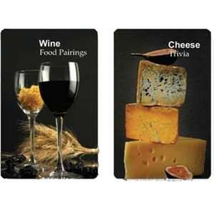  Finders Forum Playing Cards   Wine and Cheese Facts Toys & Games