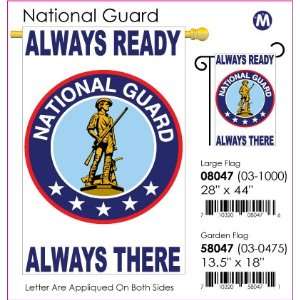  National Guard Flag Indoor/Outdoor 28 x 44 Patio, Lawn 