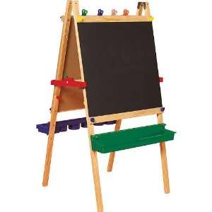  Deluxe Wooden Easel: Home & Kitchen
