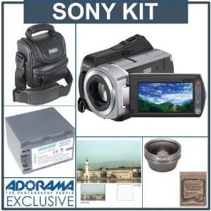  Sony DCR SR65 40GB HDD Handycam Camcorder Starter Kit 