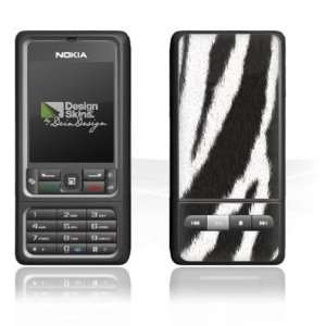  Design Skins for Nokia 3250   Zebra Fur Design Folie 