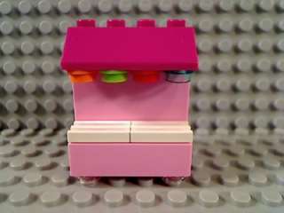 LEGO PINK SODA FOUNTAIN Machine Dispenser Concession Carbonated Drink 