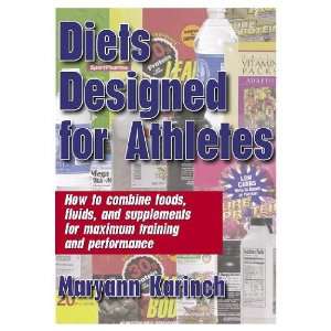  Diets Designed For Athletes (Paperback Book) Sports 