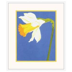  Solitary Daffodil by Evergreen Painting Studio   Framed 
