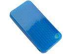 PVC Crystal Case For Iphone 4G Translucent Blue 9226  
