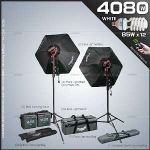   4080W 2 Head light Kit with Softboxes PE9031 4080FK